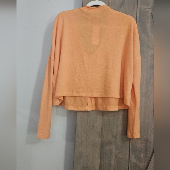 Urban Outfitters Out from under orange oversized cardigan. Size small NWT - Picture 7 of 8